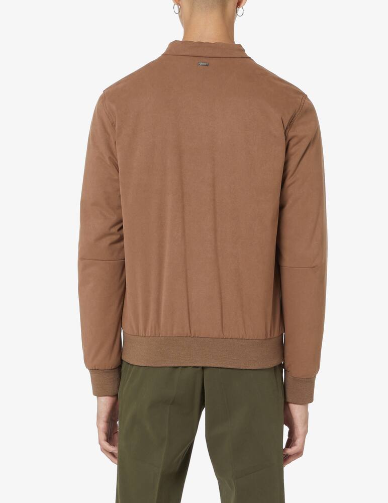 rinascente Herno Giacca bomber scamosciata - Marrone