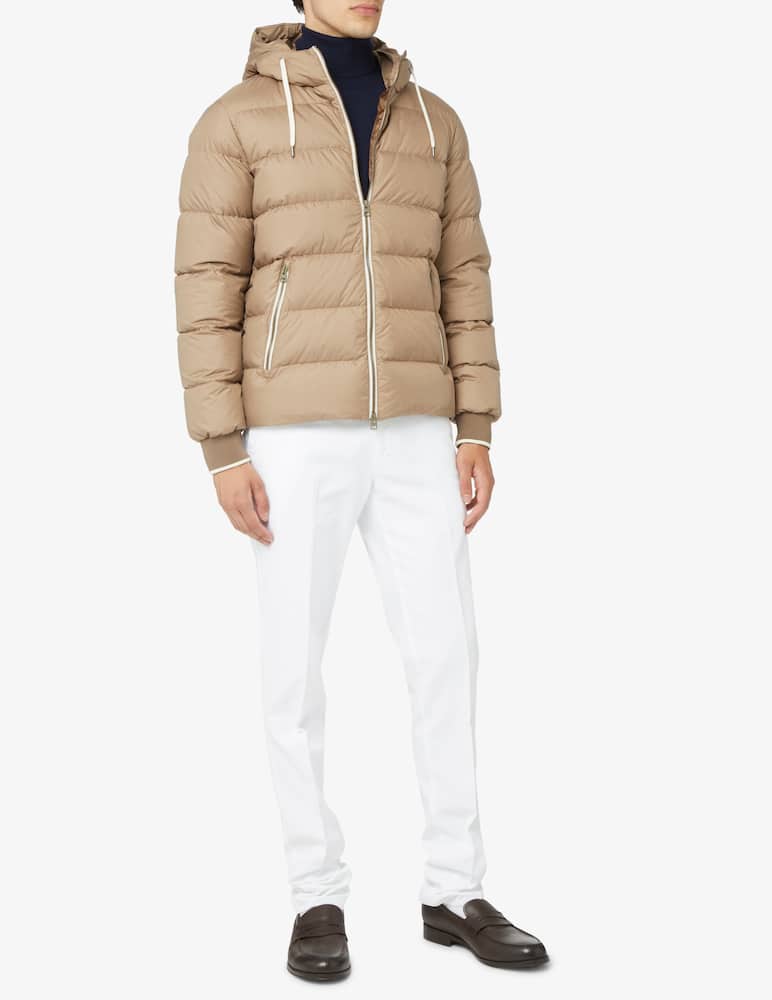 rinascente Herno Hooded bomber jacket - Beige