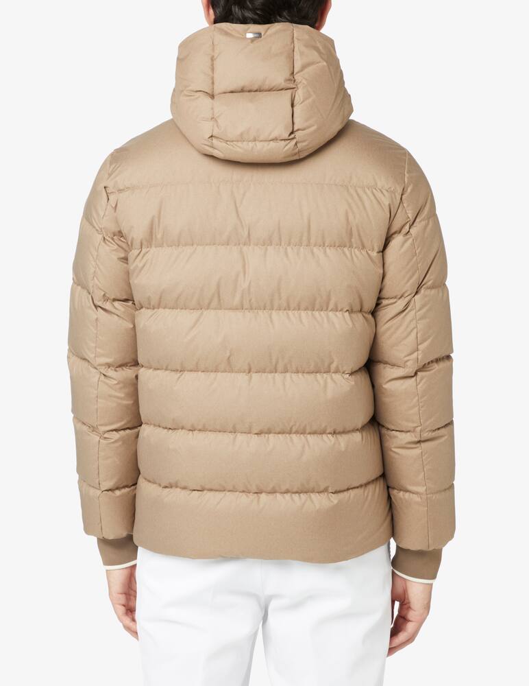 rinascente Herno Hooded bomber jacket - Beige