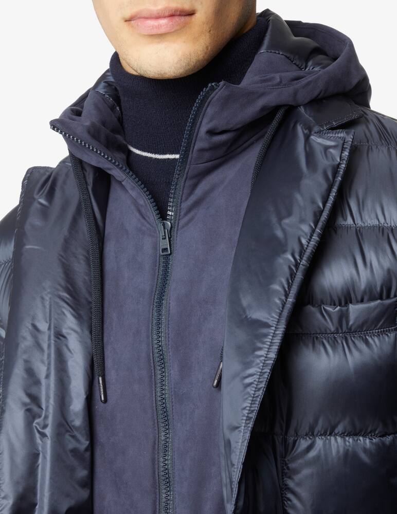 rinascente Herno Giacca blazer scamosciata - Blu