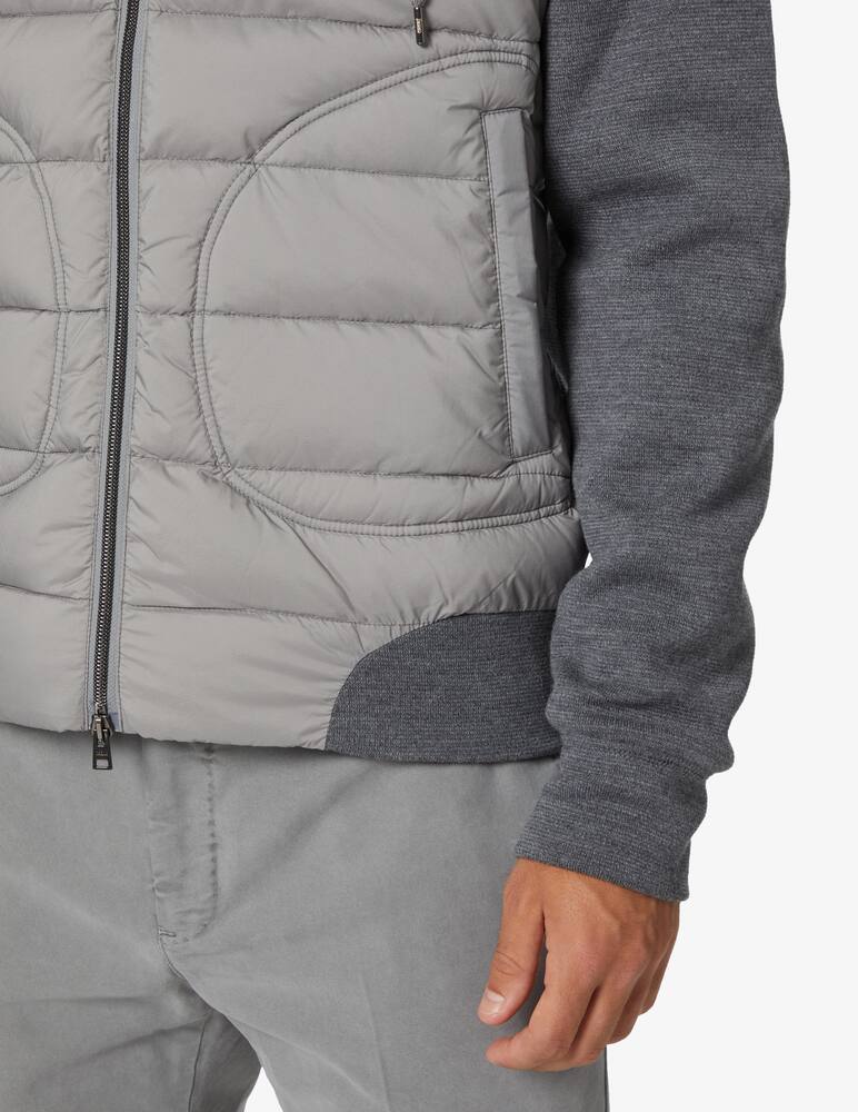 rinascente Herno Giacca bomber con cappuccio - Grigio