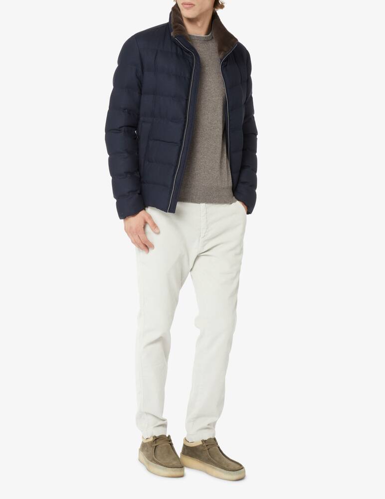 rinascente Herno Giacca bomber in misto lana - Blu