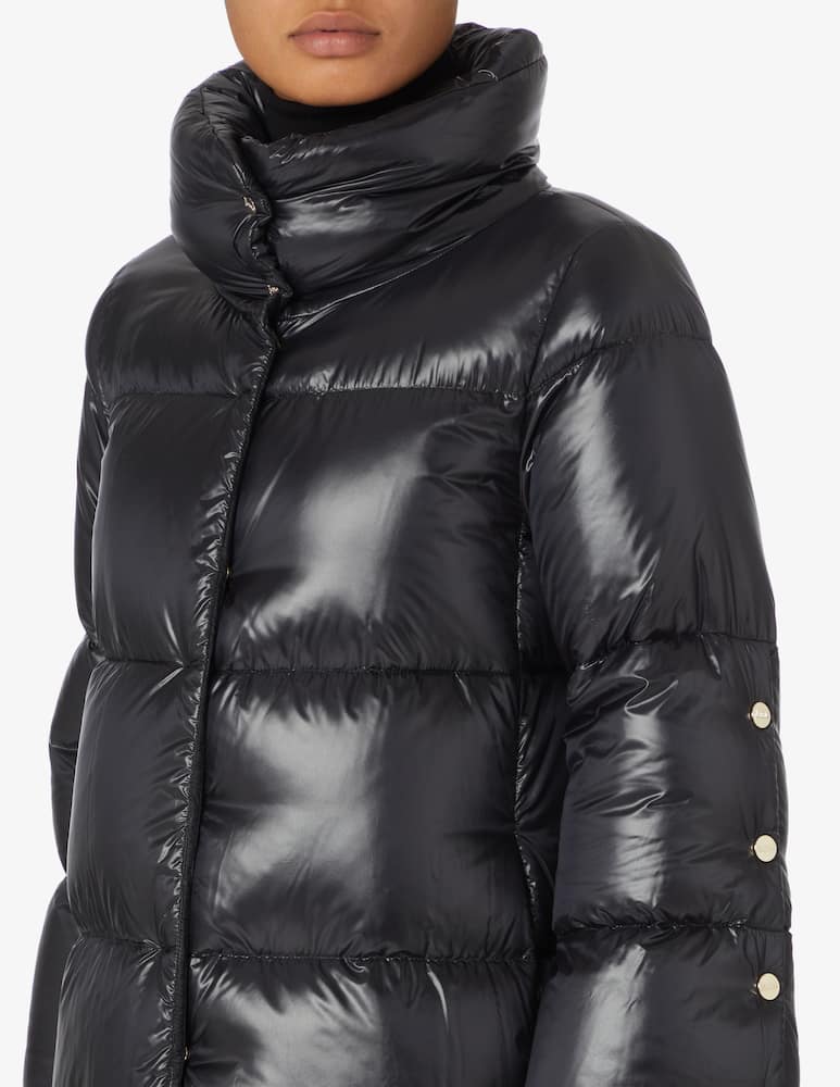 Herno Ashape down jacket - Black - picture 4 Herno Ashape down jacket - Black - picture 4