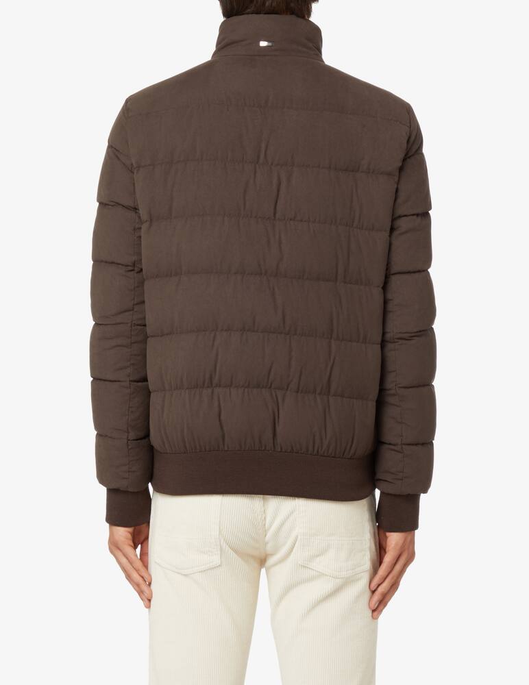 rinascente Herno Suede bomber jacket - Brown