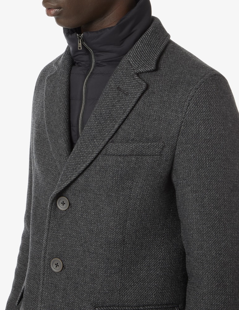 rinascente Herno Cappotto in lana - Grigio