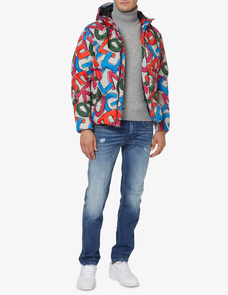 rinascente Herno Giubbotto corto con scritte - Nero