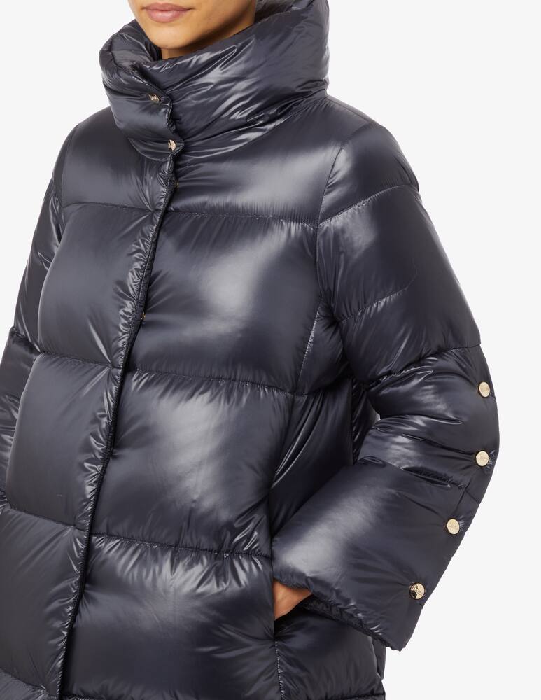 rinascente Herno Ashape padded down coat - Blue