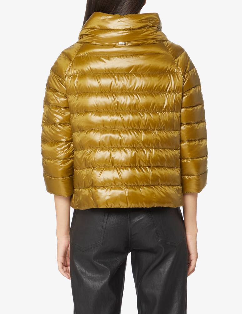 rinascente Herno Sofia down jacket padded in lightweight nylon - Brown