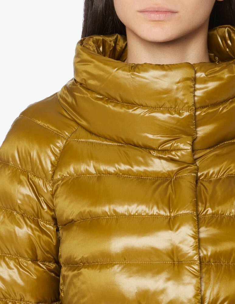 rinascente Herno Sofia down jacket padded in lightweight nylon - Brown