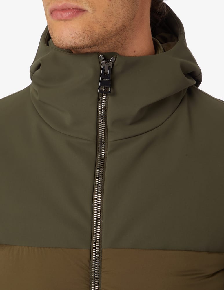 Herno Neoprene jacket - Green - picture 4 Herno Neoprene jacket - Green - picture 4