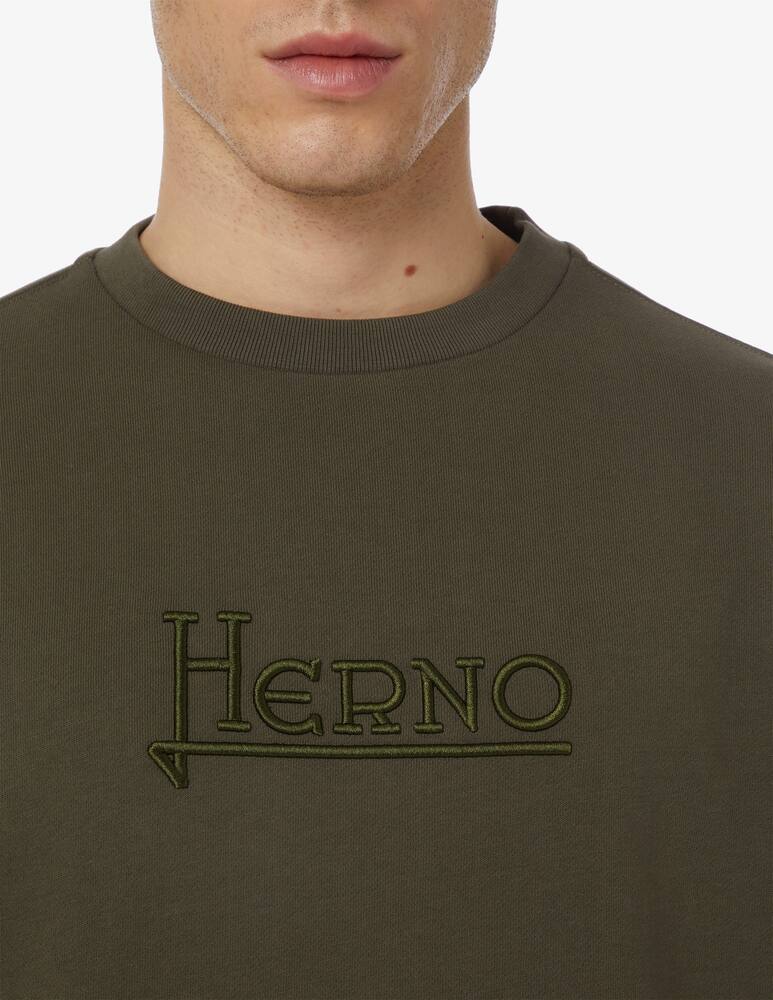 rinascente Herno Felpa girocollo con logo