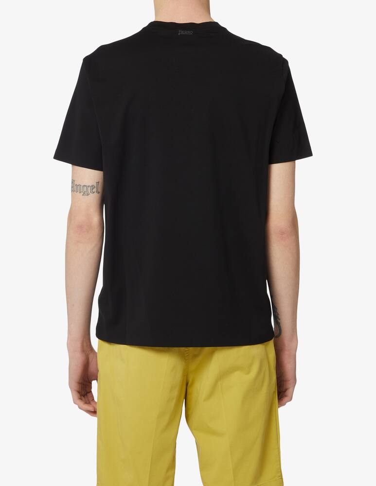 rinascente Herno Maglietta taschino taglio laser 