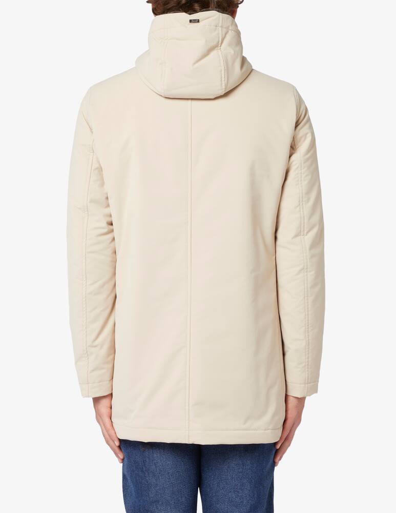 rinascente Herno Parka keystone interno ecopelle