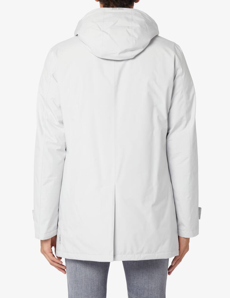 rinascente Herno Laminar removable hood waterproof coat