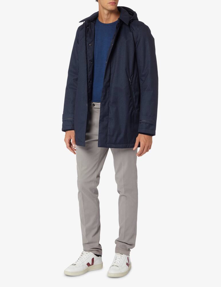 rinascente Herno Giaccone lana tecnica laminar