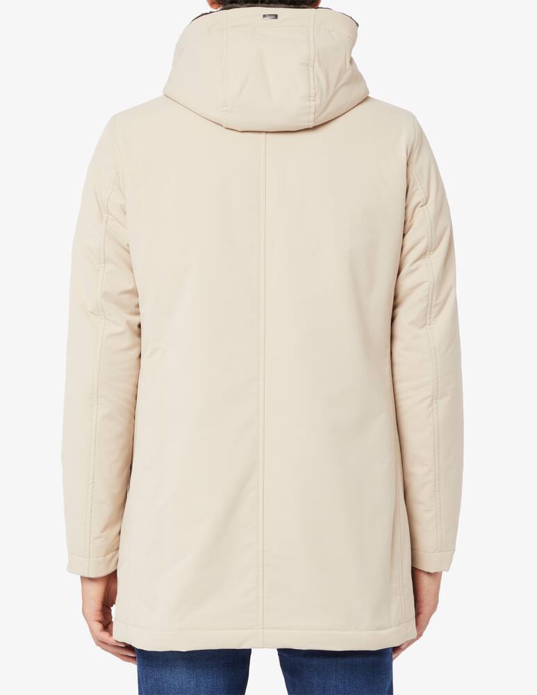 rinascente Herno Parka keystone interno ecopelle
