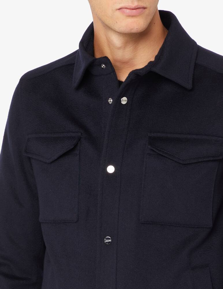 rinascente Herno Sovracamicia lana cachemere