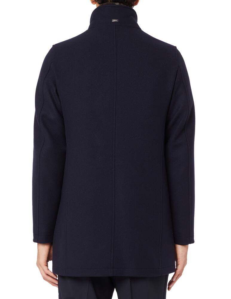 rinascente Herno Cappotto collo ecopelle