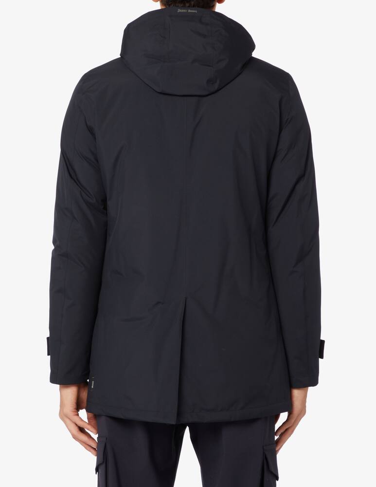 rinascente Herno Laminar removable hood waterproof coat