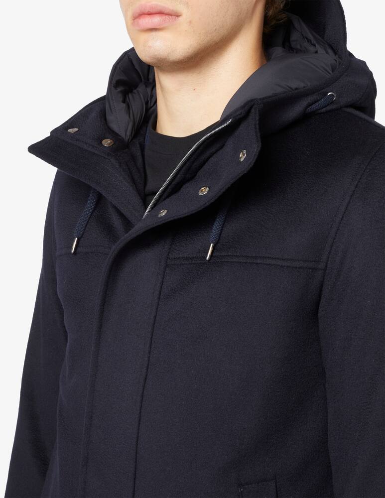 rinascente Herno Parka foderato lana cachemere