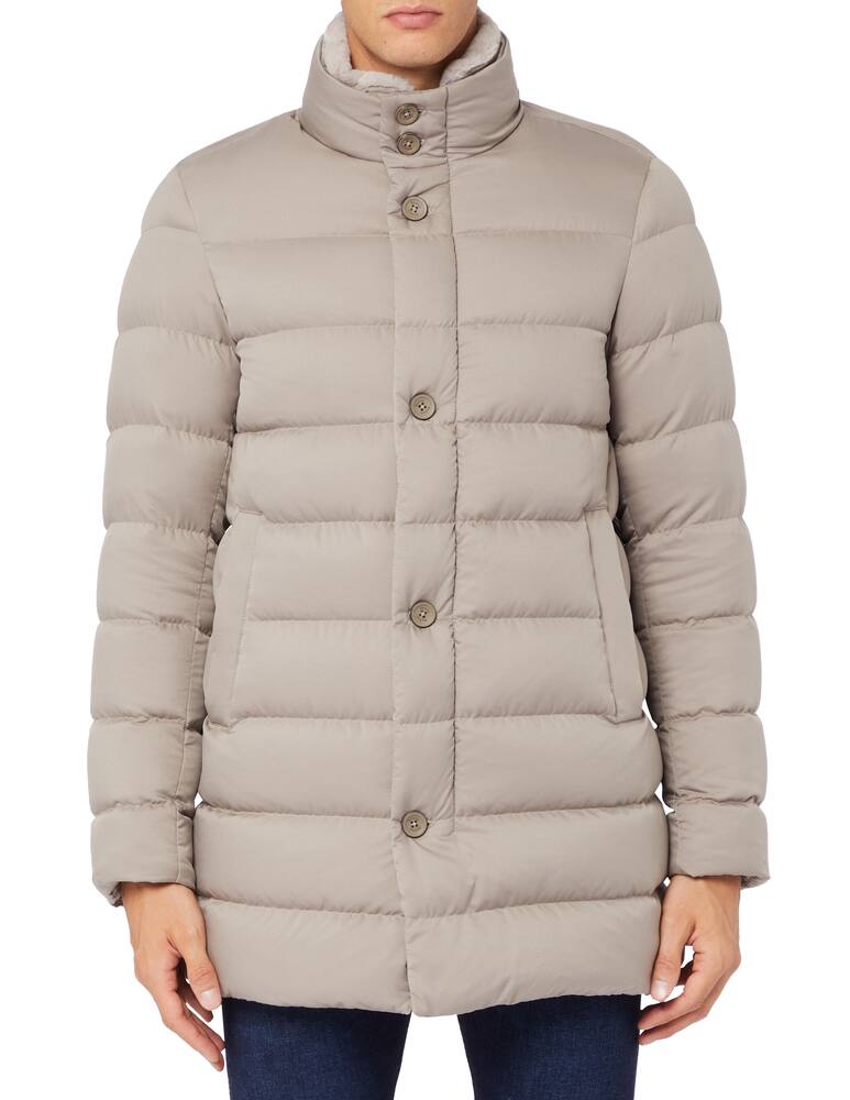 Herno Eco-fur neck caban jacket - picture 1 Herno Eco-fur neck caban jacket - picture 1