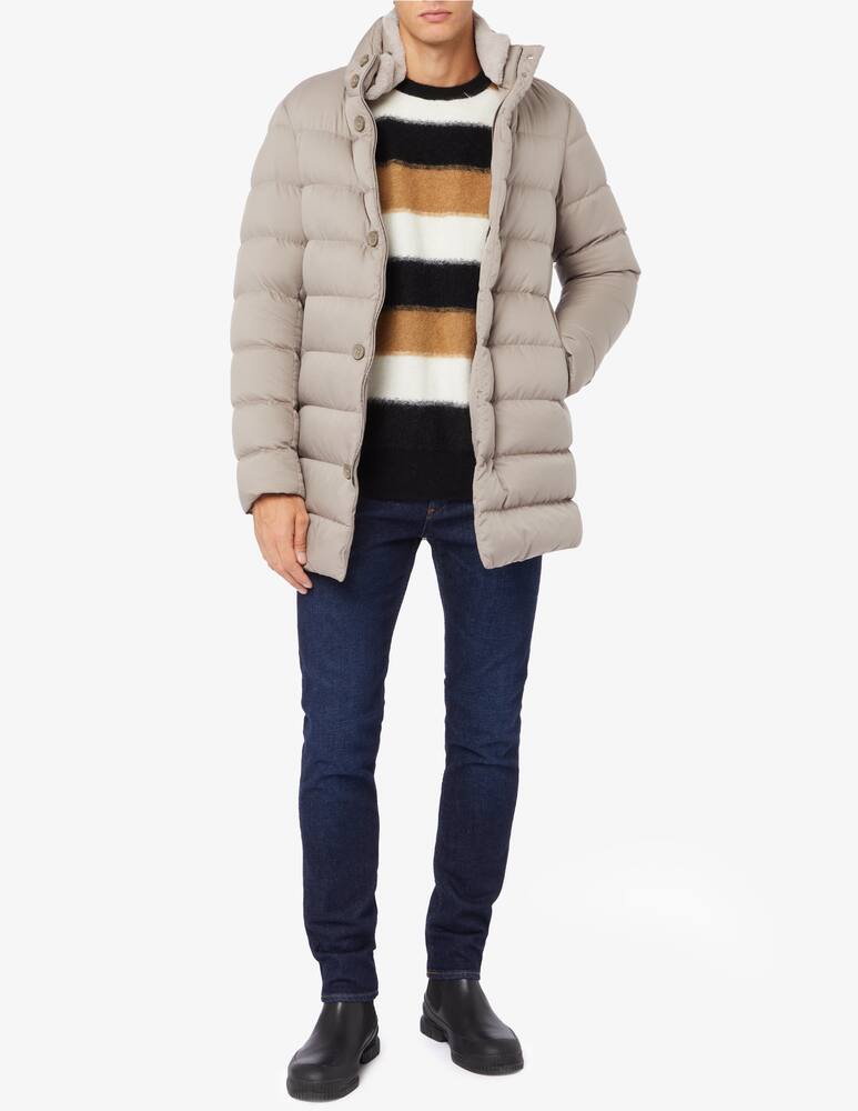 rinascente Herno Eco-fur neck caban jacket
