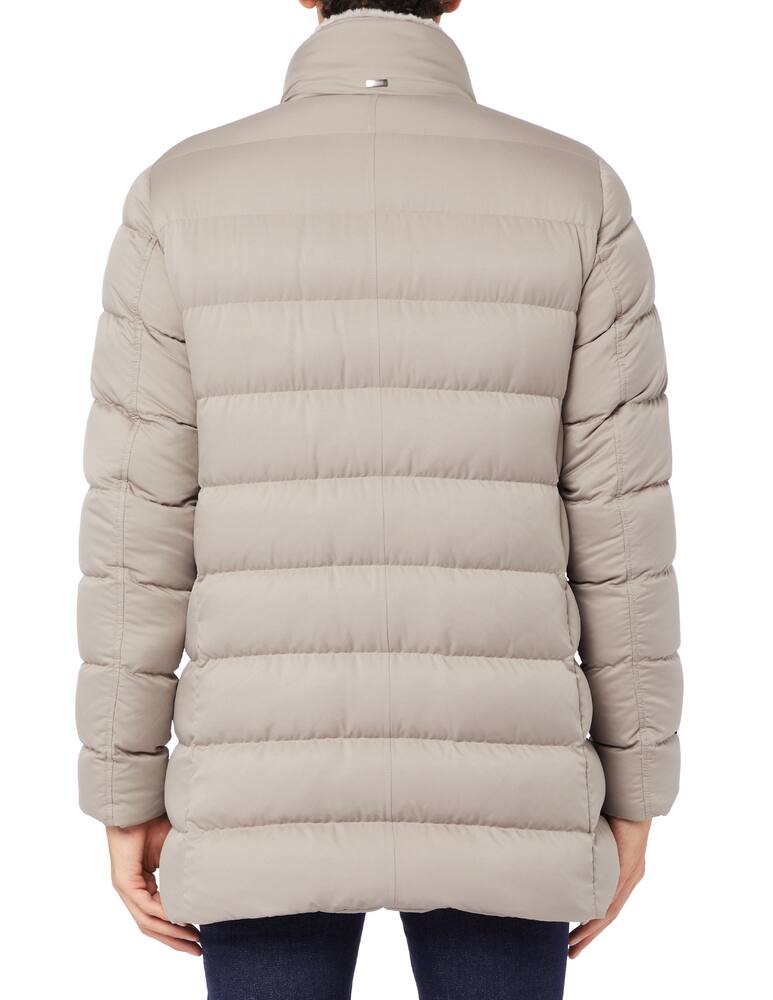 rinascente Herno Eco-fur neck caban jacket