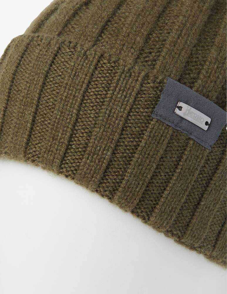 rinascente Herno Cappello beanie cachemere a coste