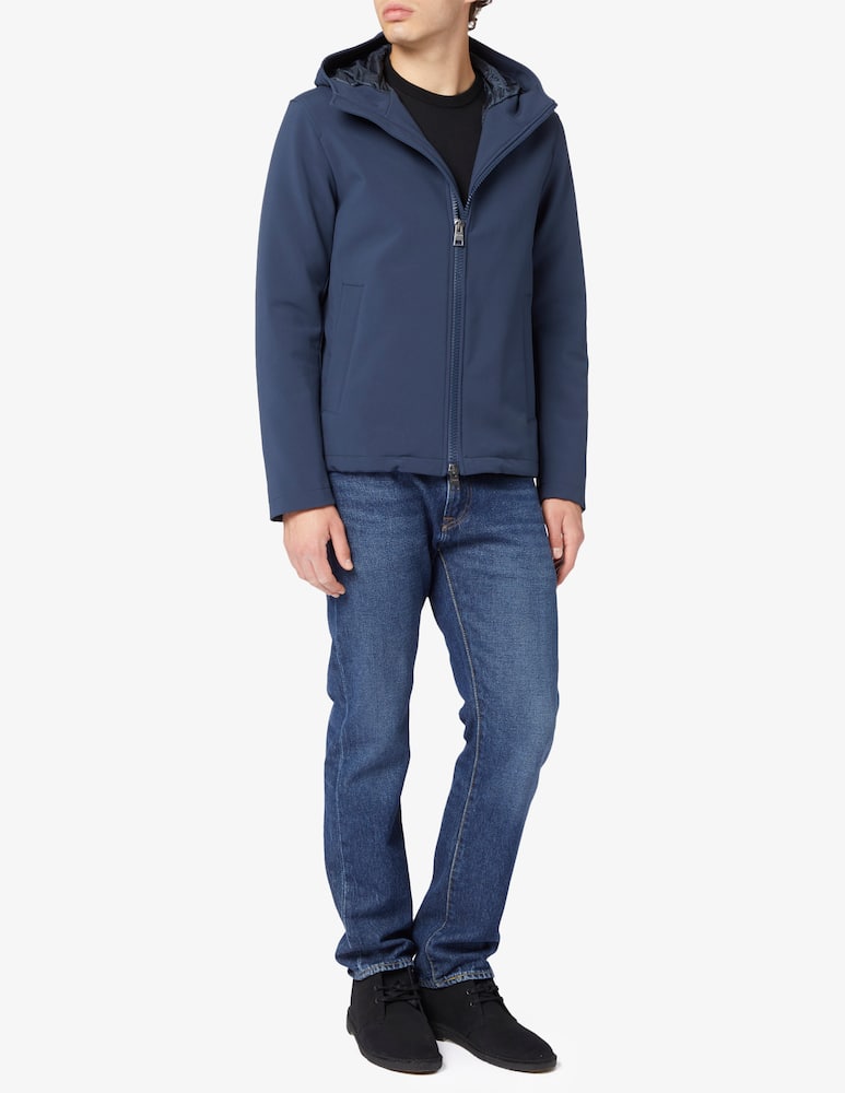 rinascente Herno Giacca bomber cappuccio neoprene