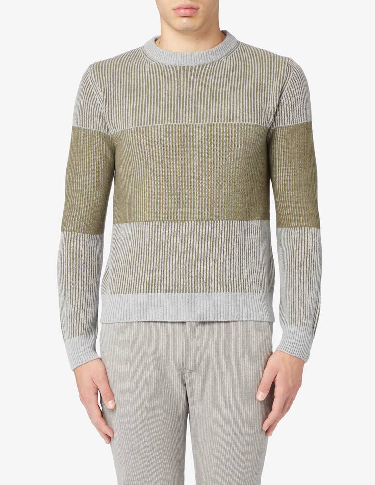 Herno Fin 7 english ribbed crewneck jumper - picture 1 Herno Fin 7 english ribbed crewneck jumper - picture 1