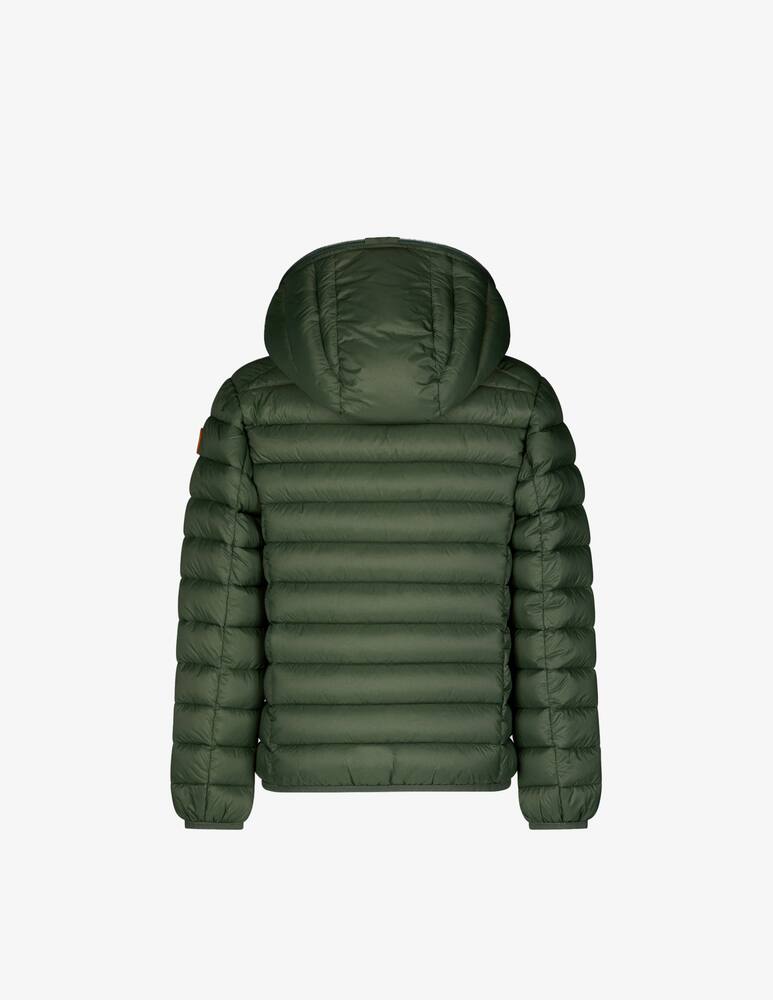 rinascente Save The Duck Giga 15 hooded down jacket - Olive