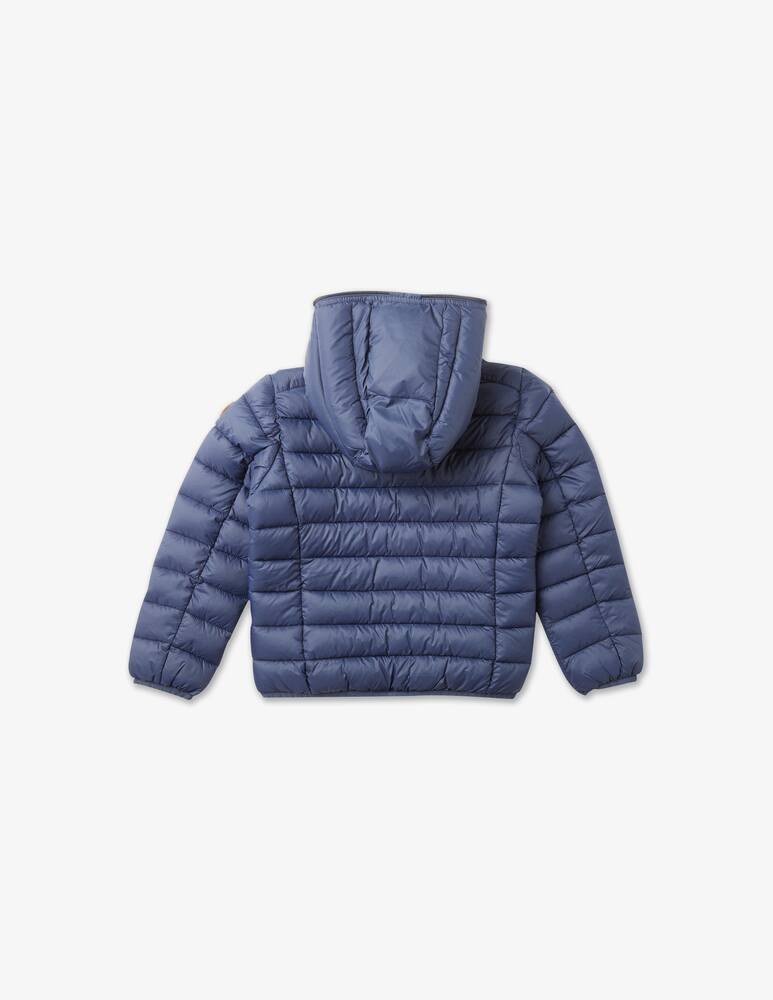 rinascente Save The Duck Giga 15 hooded down jacket - Blue
