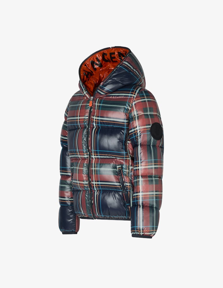 rinascente Save The Duck Puck 15 hooded down jacket - Blue