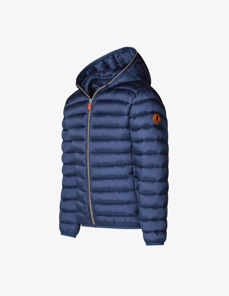 rinascente Save The Duck Iris 15 down hooded jacket - Blue