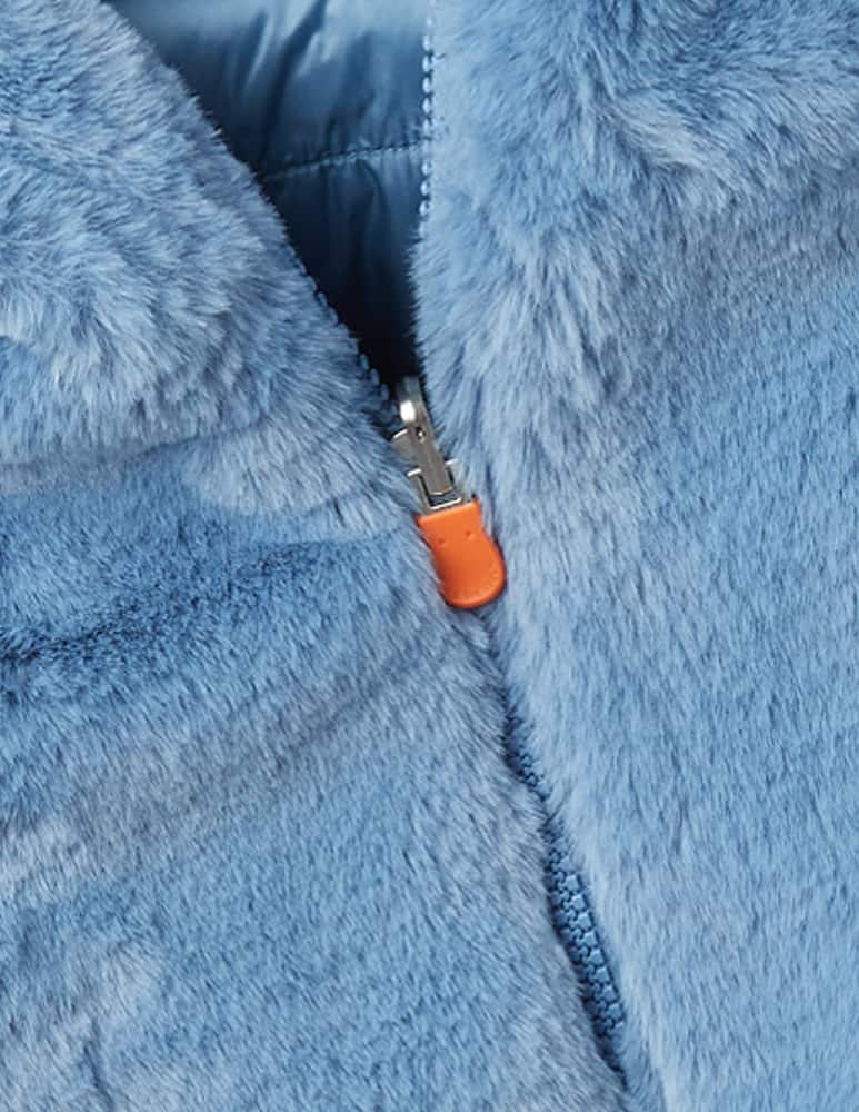 rinascente Save The Duck Giacca piumino reversibile con cappuccio fury 15 - Azzurro