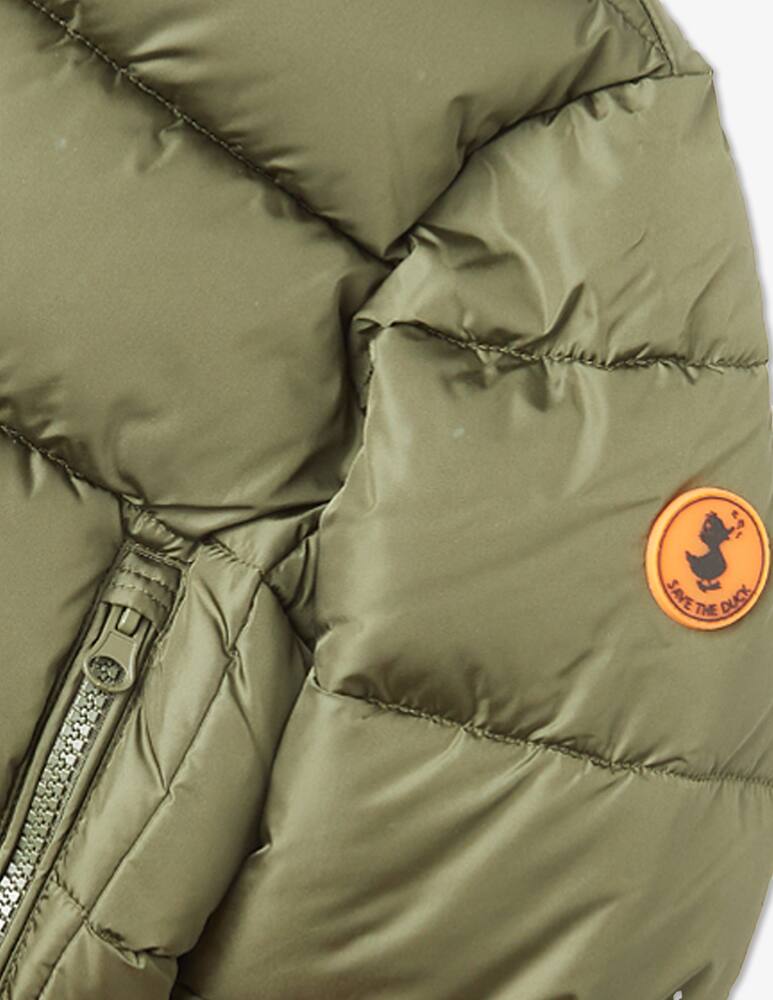 rinascente Save The Duck Giacca piumino con cappuccio mega 15 - Oliva