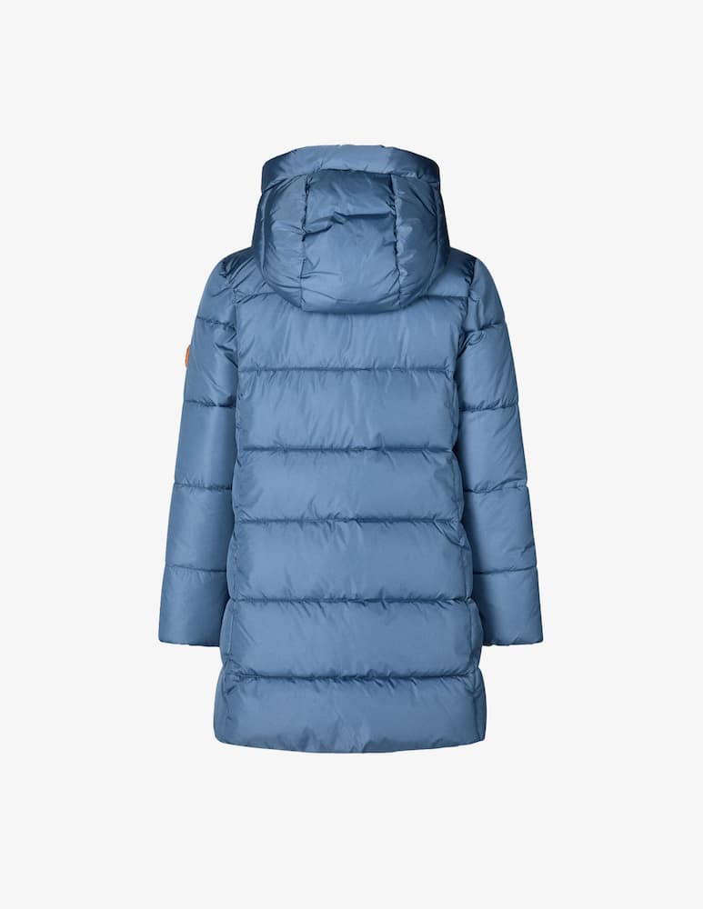 rinascente Save The Duck Mega 15 hooded down jacket - Blue