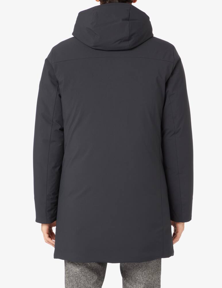 rinascente Save The Duck Hooded parka - Black
