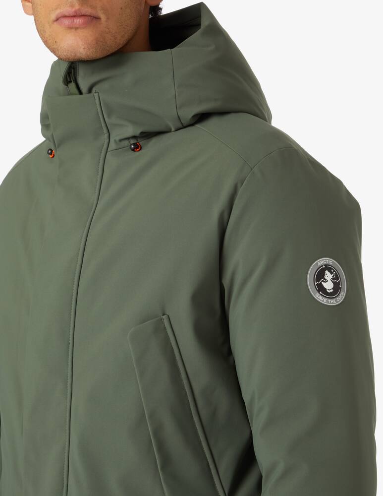 Save The Duck Hooded parka - Green - picture 4 Save The Duck Hooded parka - Green - picture 4