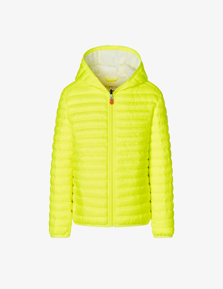 rinascente Save The Duck Giacca con cappuccio fluo
