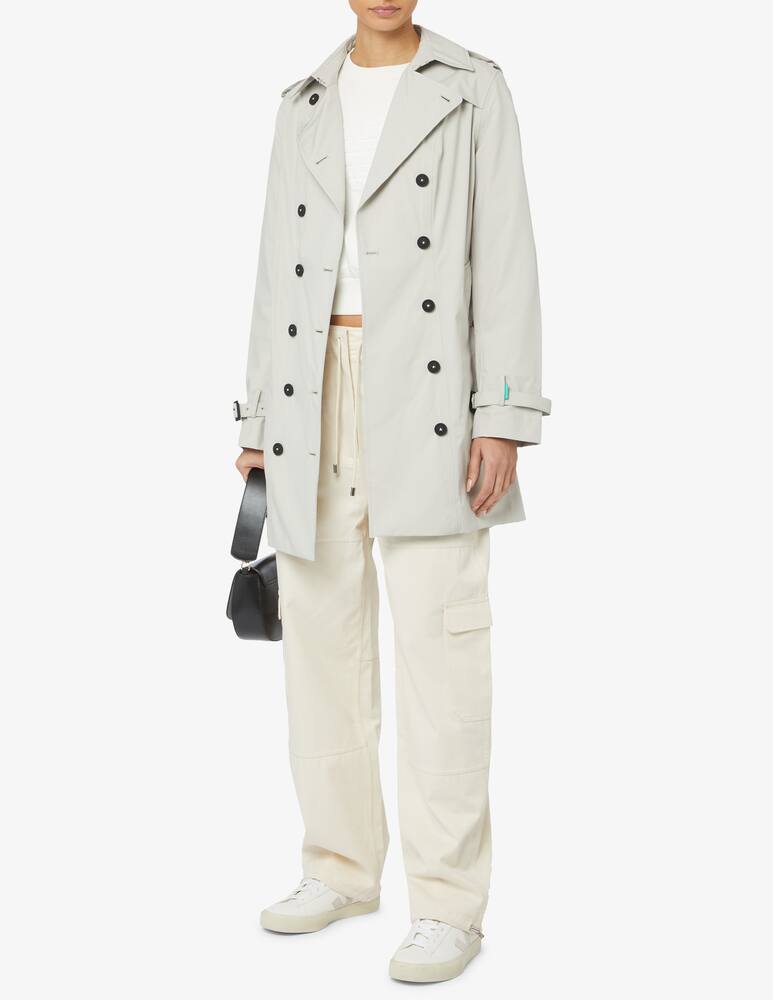 rinascente Save The Duck Trench doppiopetto con cintura