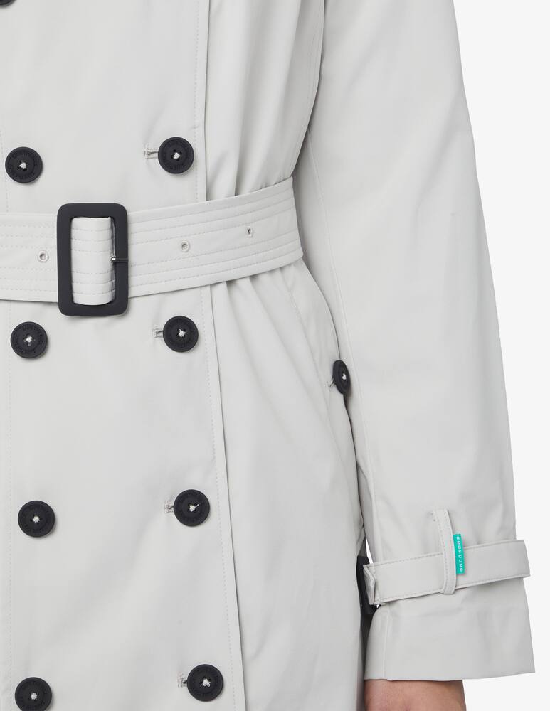 rinascente Save The Duck Trench doppiopetto con cintura