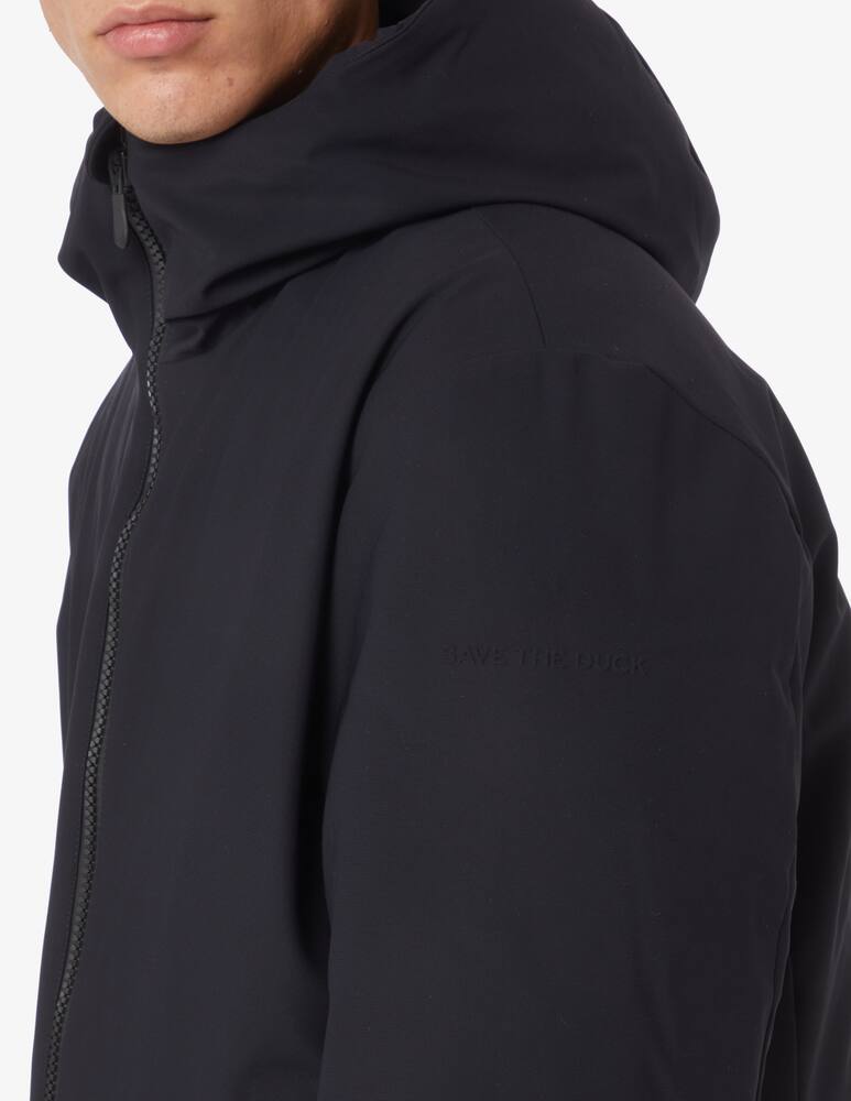 rinascente Save The Duck Giacca con cappuccio softshell corto
