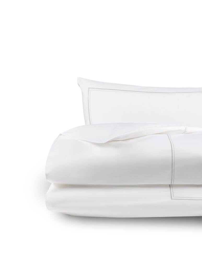 rinascente Rivolta Carmignani Percale Duvet Cover Set With Double Piping
