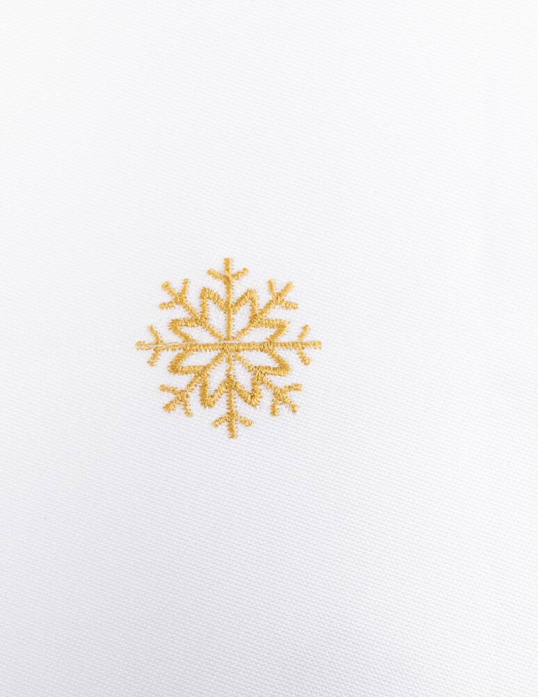 rinascente Rivolta Carmignani Fiocco Di Neve Tablecloth - Gold