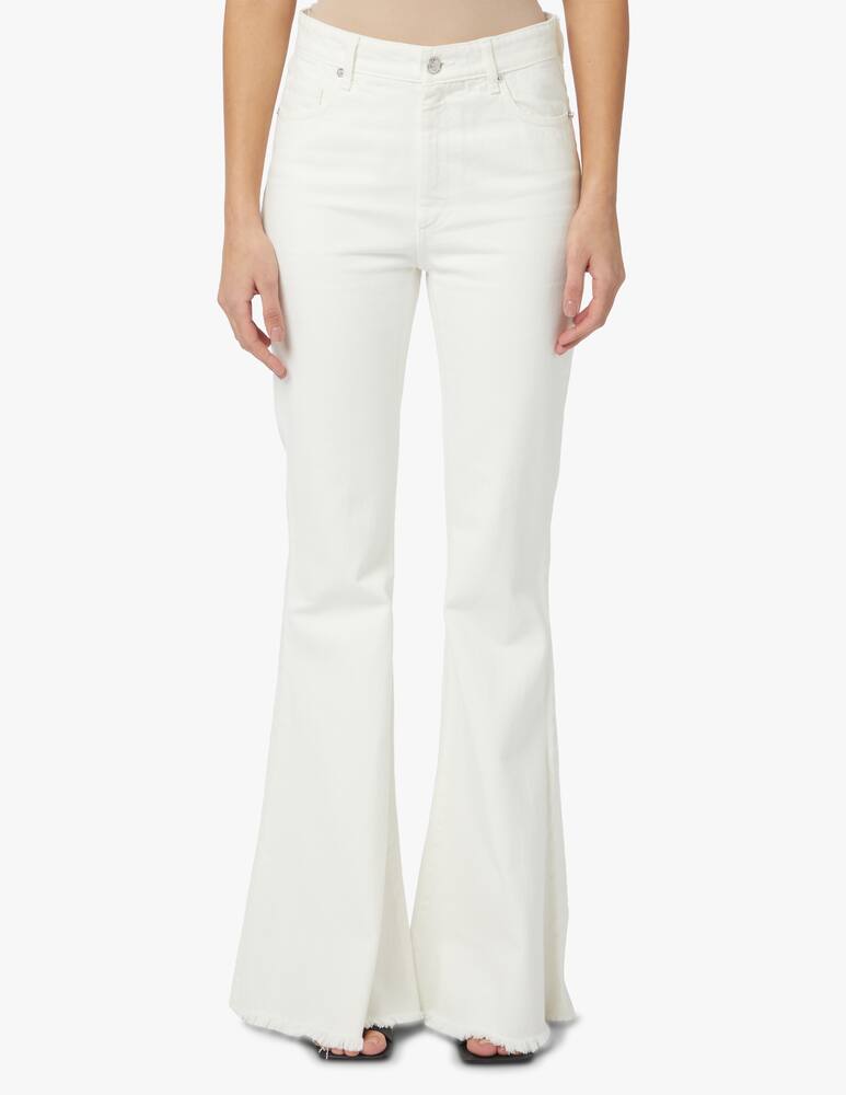 rinascente Sportmax Jeans a zampa e vita alta Fulvia - bianco