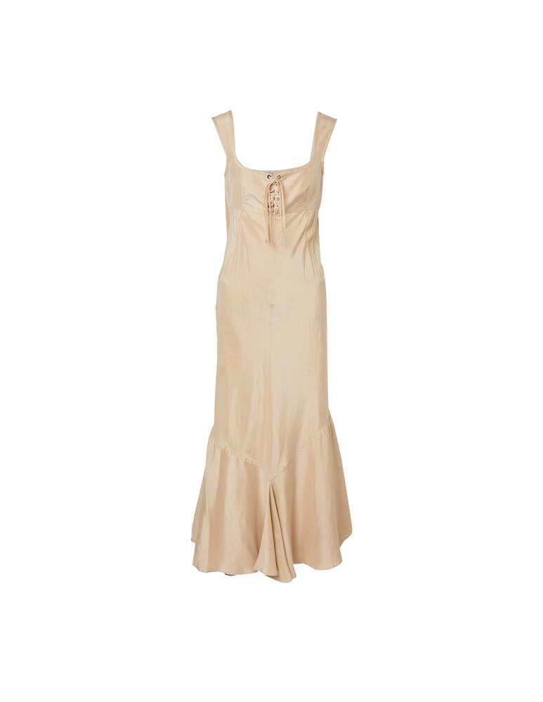 Sportmax Vestito lungo in seta Cora - beige - immagine 5 Sportmax Vestito lungo in seta Cora - beige - immagine 5