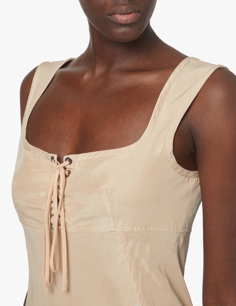 Sportmax Vestito lungo in seta Cora - beige - immagine 4 Sportmax Vestito lungo in seta Cora - beige - immagine 4