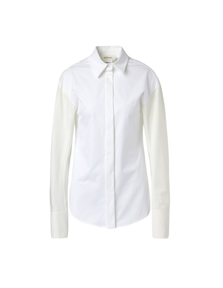Sportmax Tigre cotton shirt - white - picture 5 Sportmax Tigre cotton shirt - white - picture 5