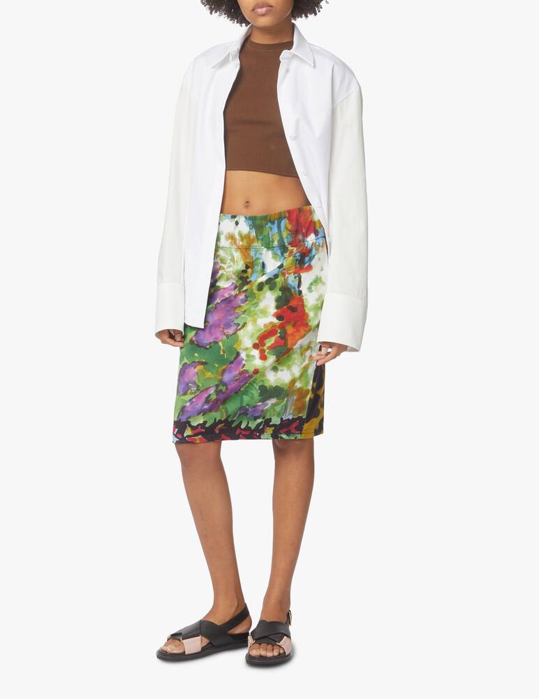 rinascente Sportmax Camicia in cotone Tigre - bianco